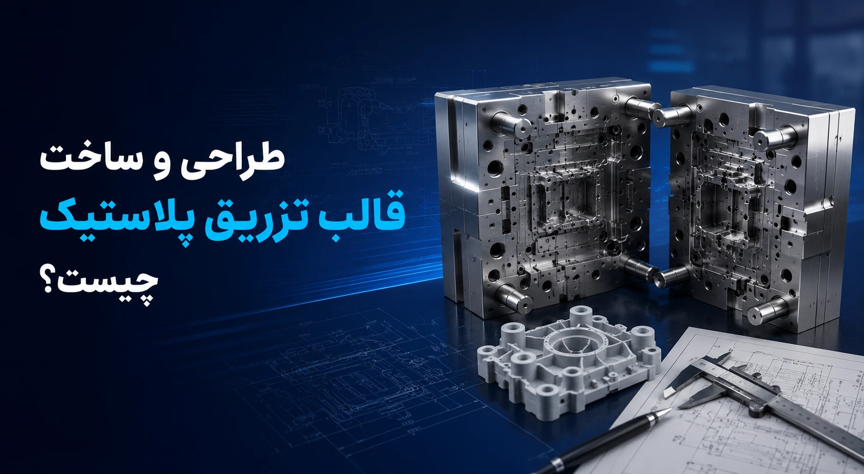 طراحی و ساخت قالب تزریق پلاستیک چیست؟