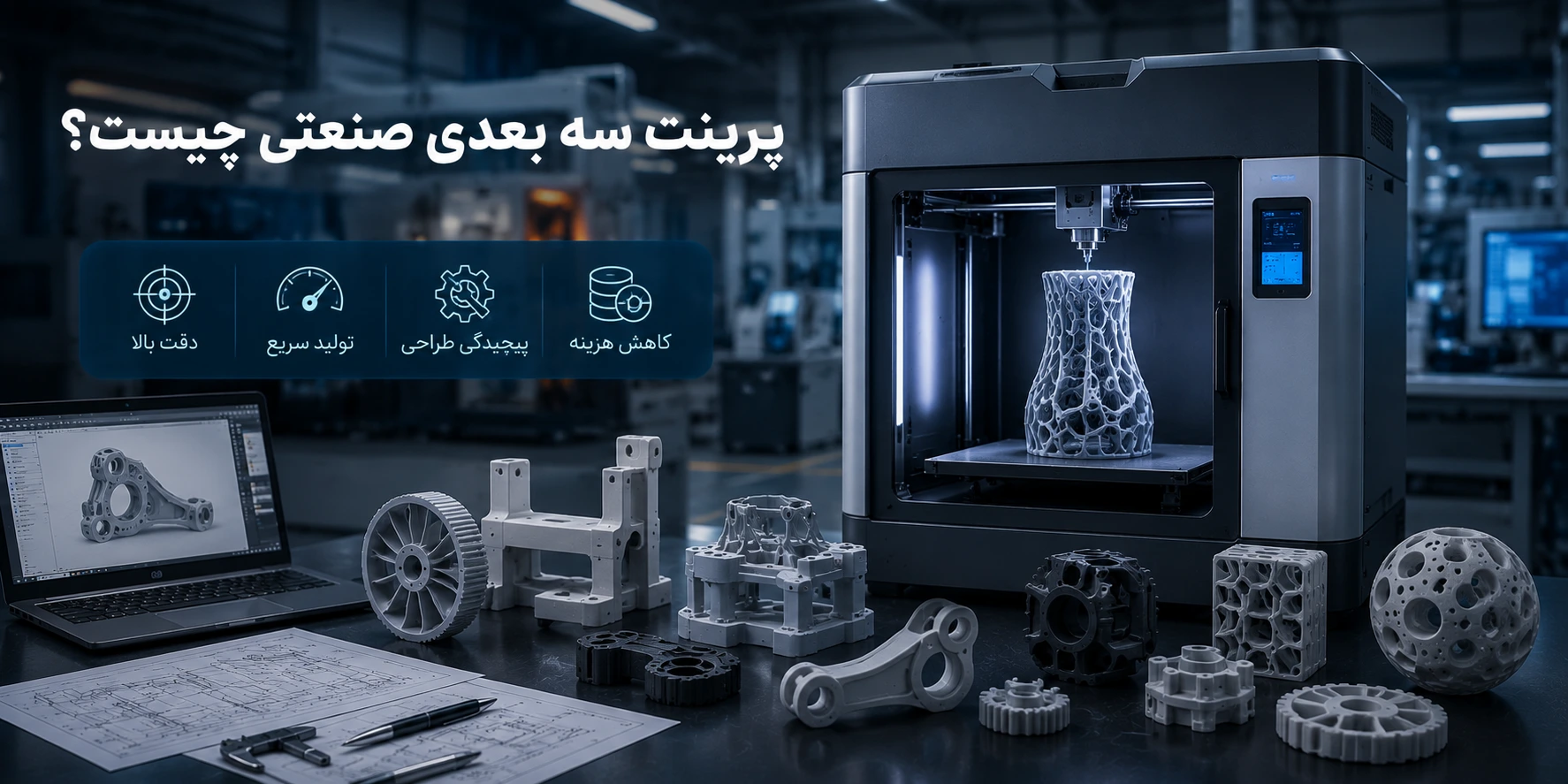 پرینت سه بعدی صنعتی چیست؟